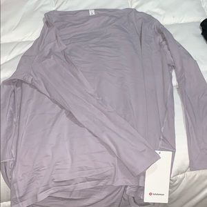 Lululemon long sleeve “Back in Action LS”